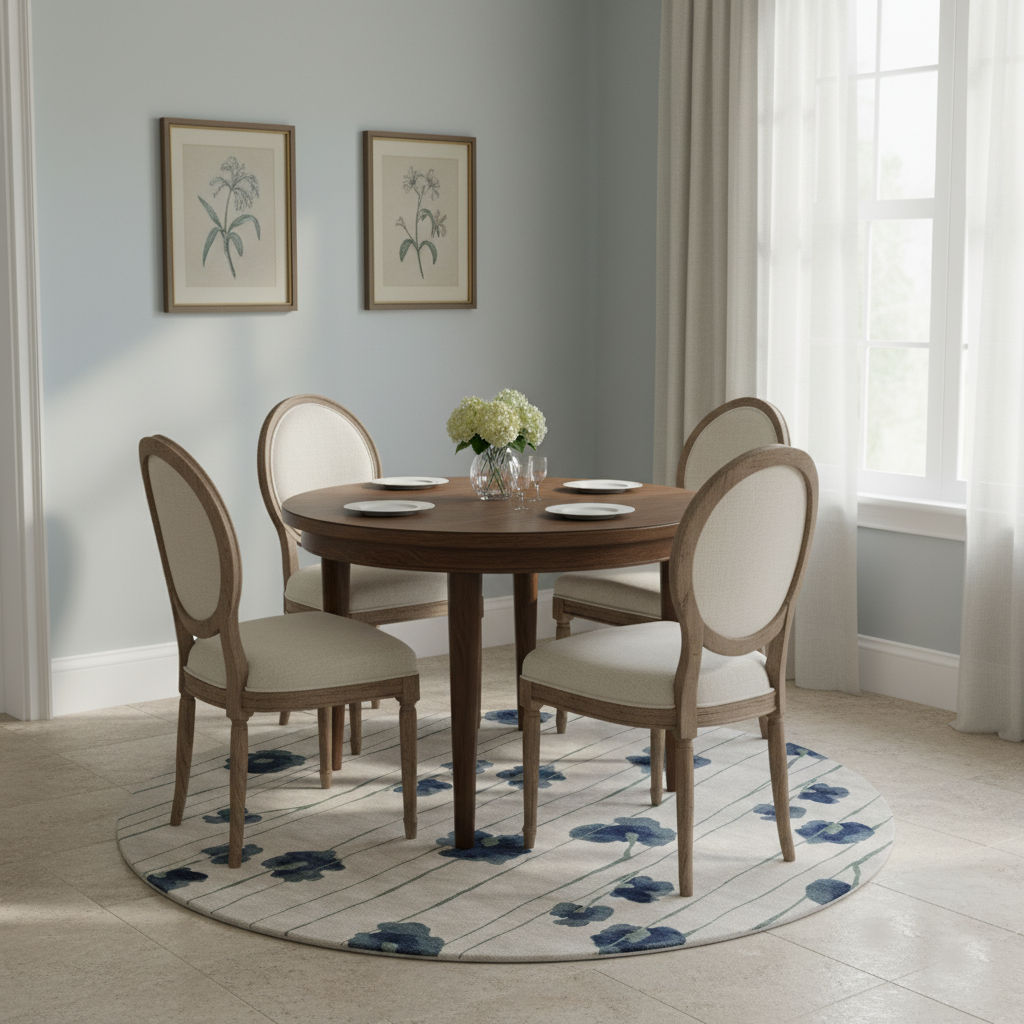 SELORA - Hand Tufted Floral Carpet